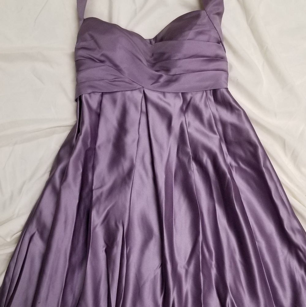 Dusty Lavender David's Bridal Bridesmaids Dress
